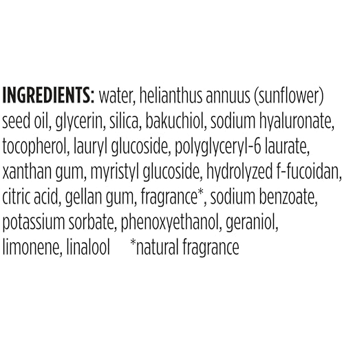 Burt's Bees Renewal Intensive Firming Serum With Natural Retinol Alternative and Hyaluronic Acid, Powerful Natural Anti-Aging Ingredients, 98.6 Percent Natural Origin Skin Care, 1 fl. oz. Bottle
