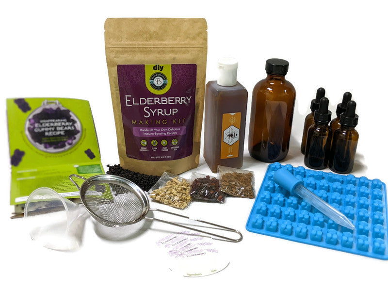 Elderberry Syrup Making Kit - Elderberry DIY Syrup -
