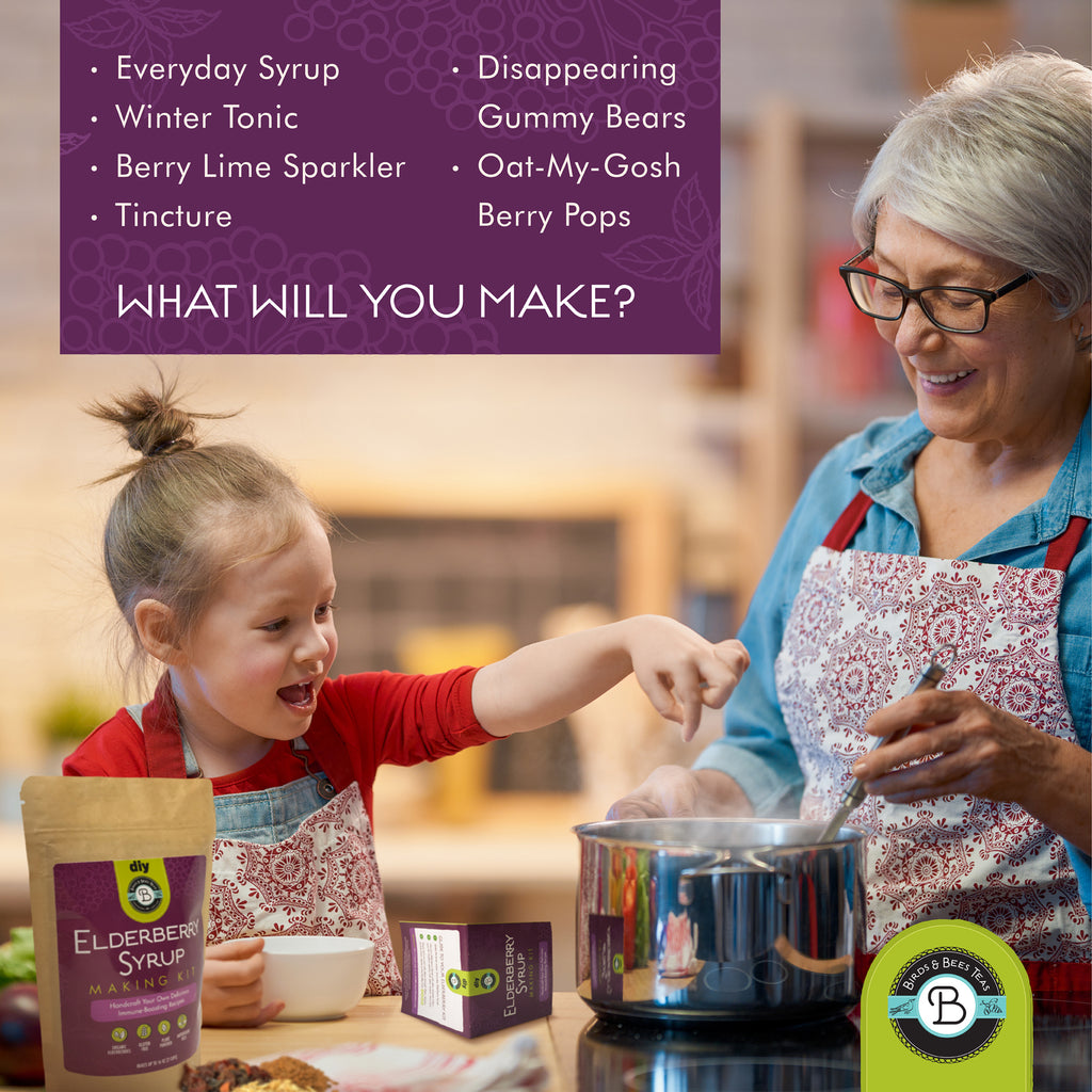 Elderberry Syrup Making Kit - Elderberry DIY Syrup -