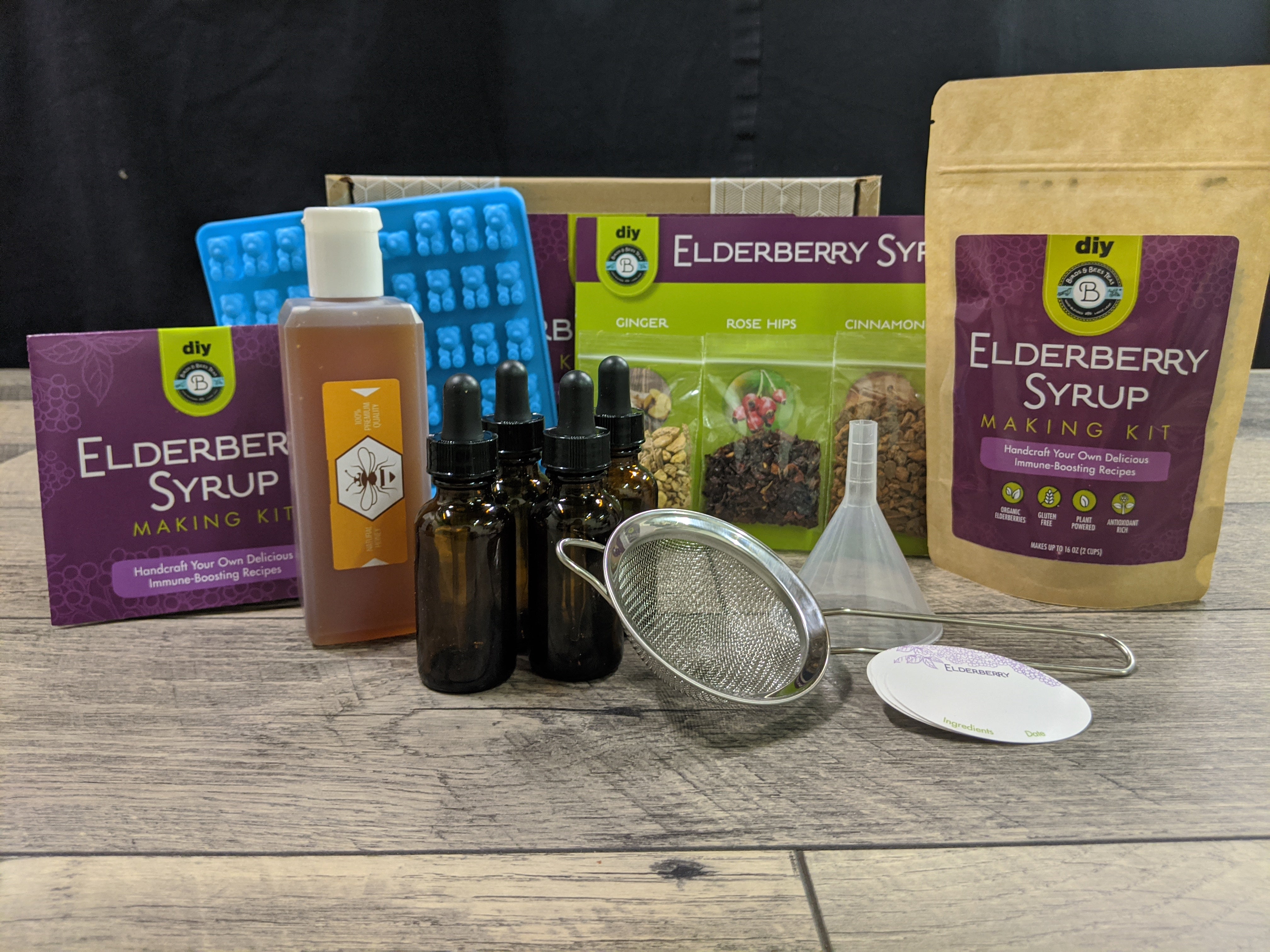 Elderberry Syrup Making Kit - Elderberry DIY Syrup -