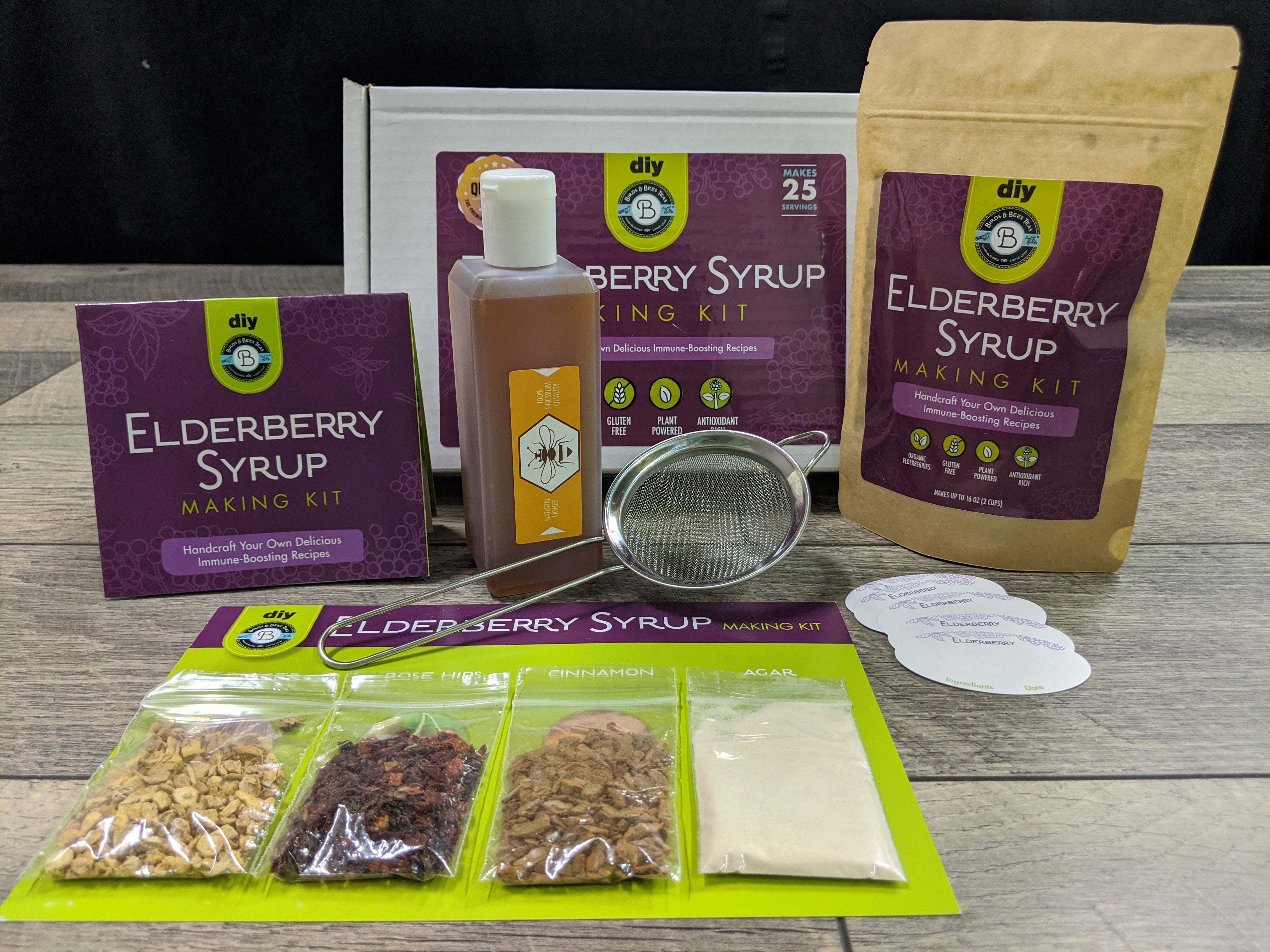 Elderberry Syrup Making Kit - Elderberry DIY Syrup -