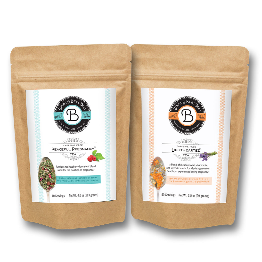 Herbal Tea Bundles for Trimester Support | Pregnancy & Postpartum Support | Bulk Herbal Tea