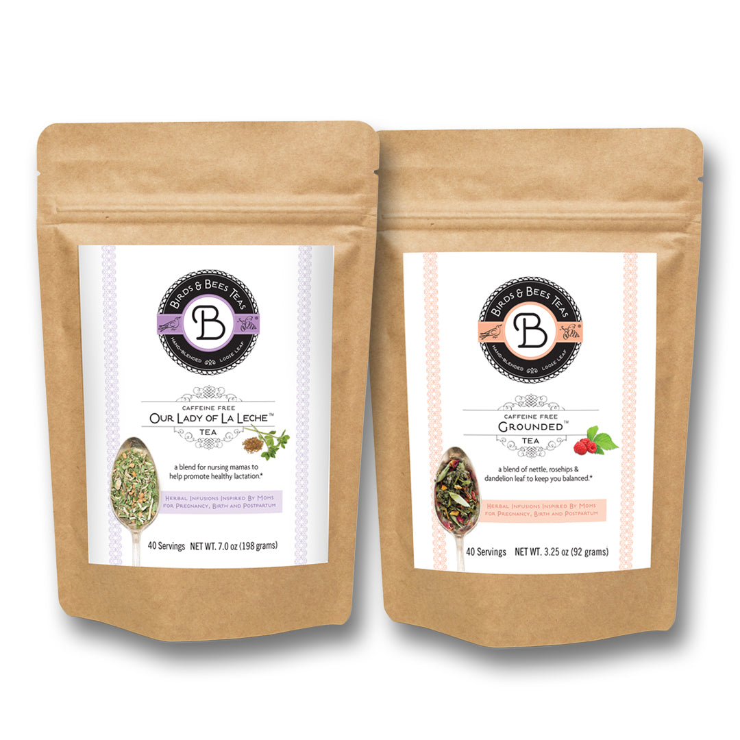 Herbal Tea Bundles for Trimester Support | Pregnancy & Postpartum Support | Bulk Herbal Tea
