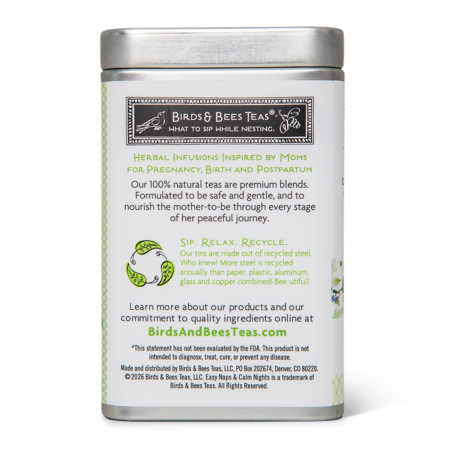 Easy Naps & Calm Nights Tea