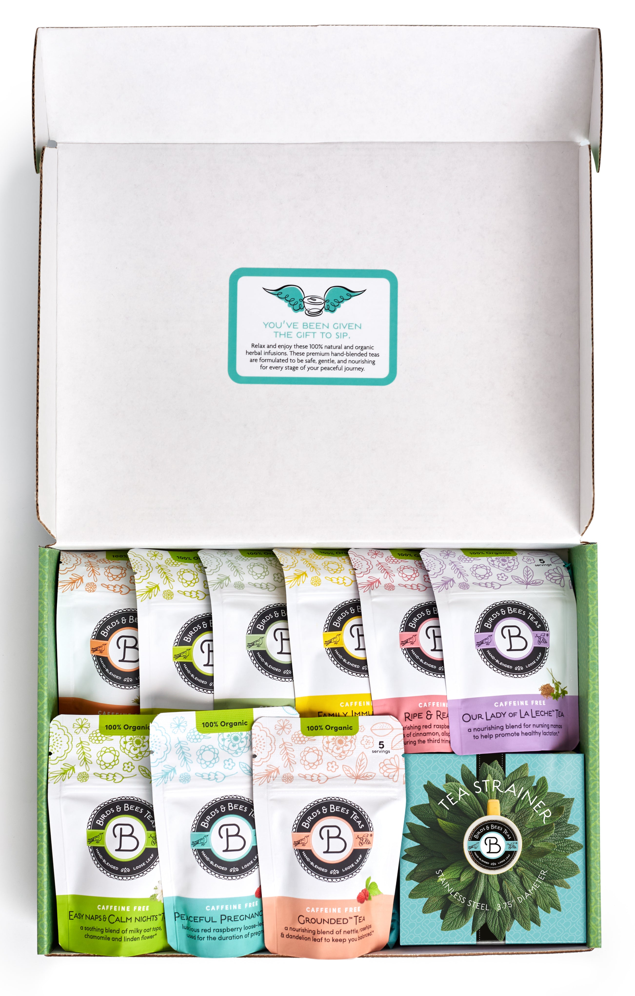 "Gifted to my expecting bestie. She loves teas in general and this pack made her feel so pampered! Packaging is adorable, I wrapped in a new pink silk robe and used the sash as the ribbon. It was absolutely perfect.  She said the teas were delicious!"